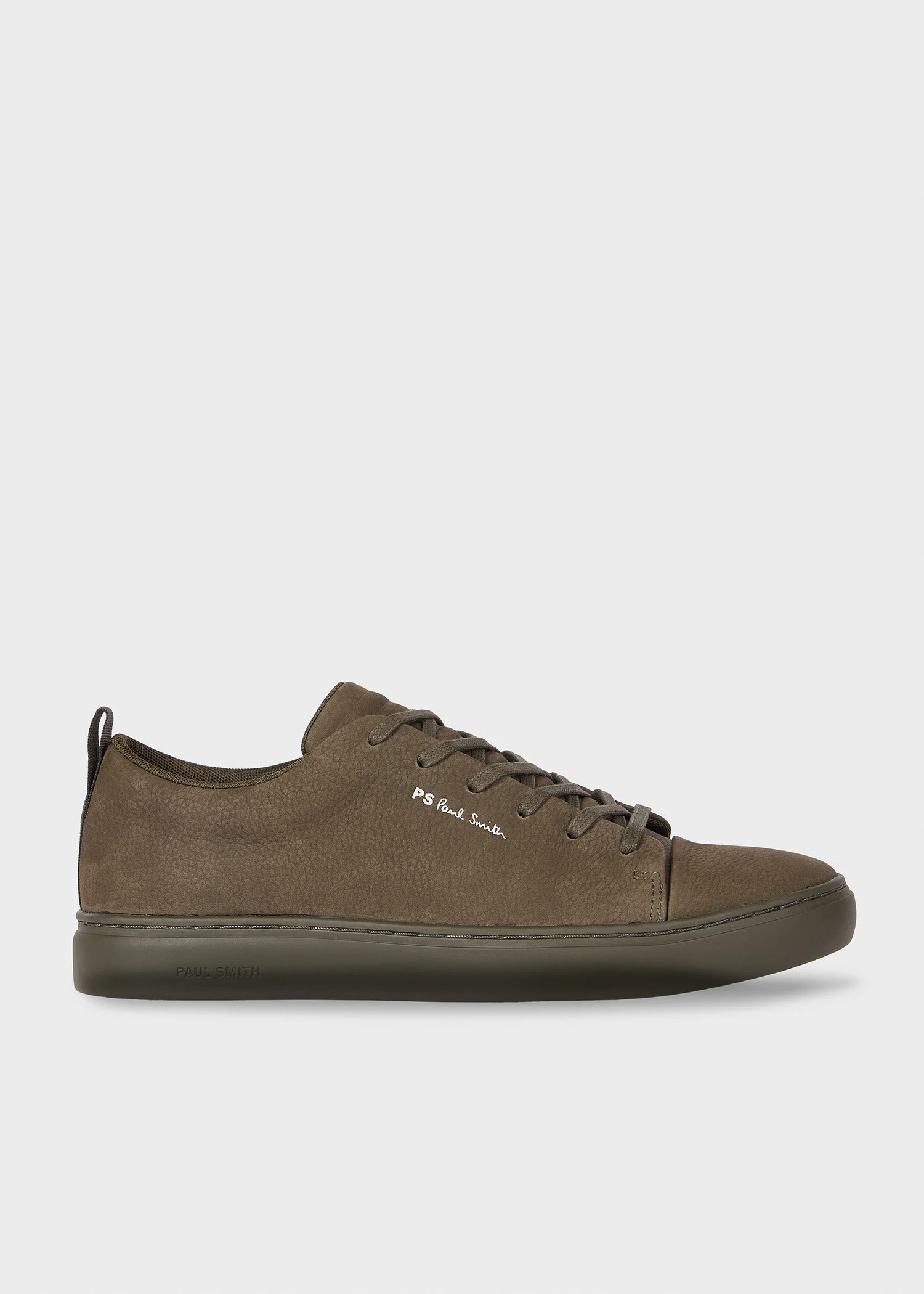 Khaki Nubuck 'Lee' Trainers - 1