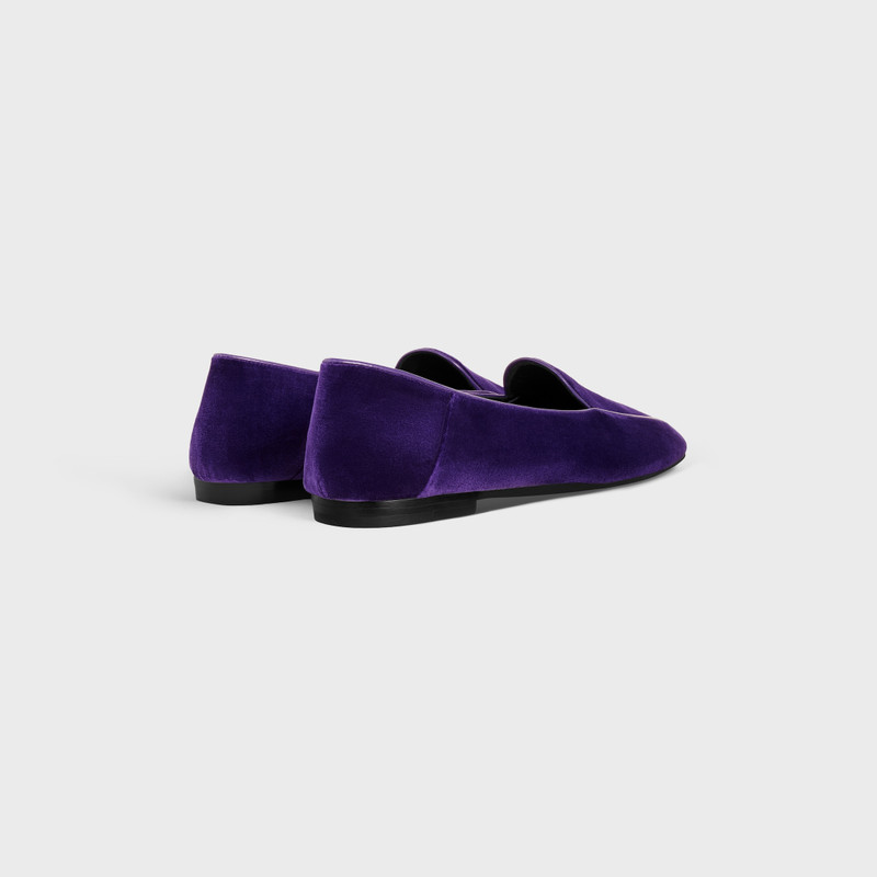 CELINE AURA - SLIP-ON LOAFER IN Velvet outlook