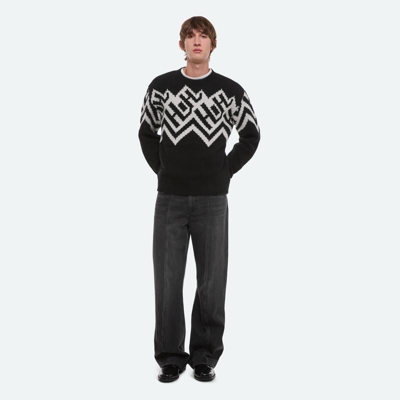 Helmut Lang FAIR ISLE SWEATER outlook