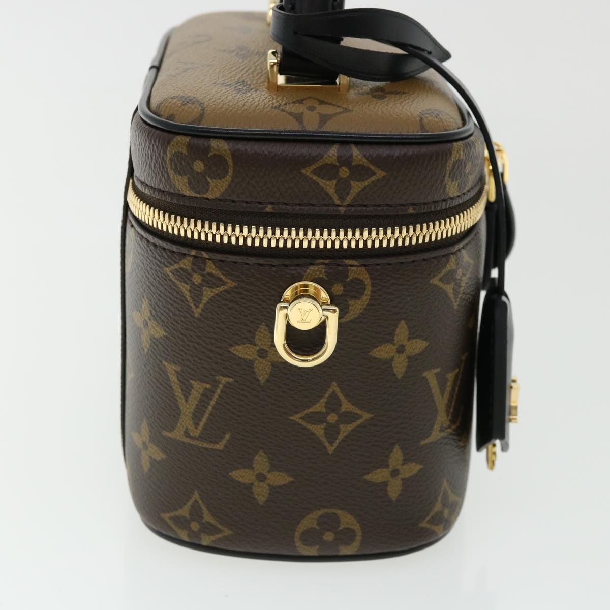 LOUIS VUITTON Monogram Reverse Vanity Nvpm Hand Bag M45165 - 4
