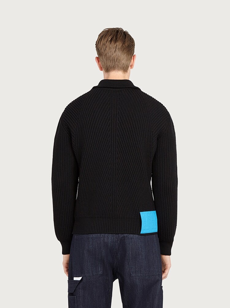 KNITTED BLOUSON - 4