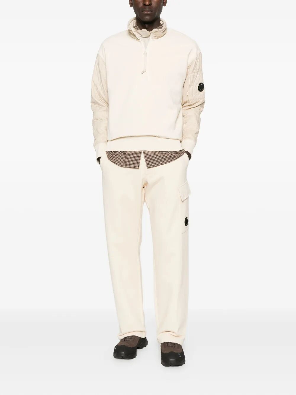 C.P. Company Men Sweatpants Cargo Pant In Diagonal Raised Fleece - 2