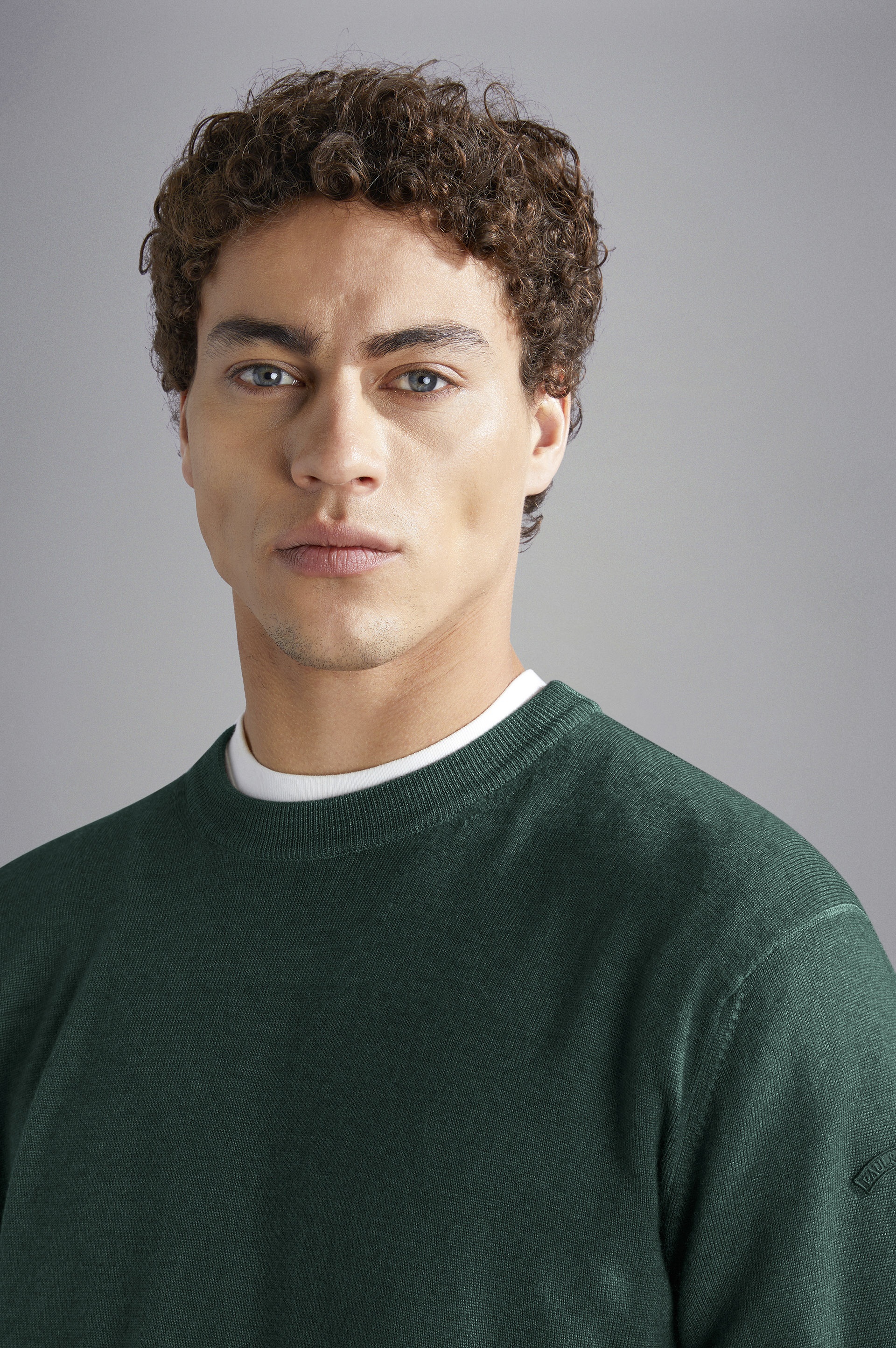 GARMENT DYED WOOL SWEATER - 4