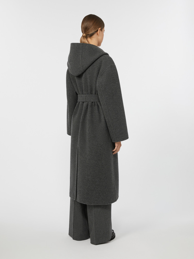 REMO Cashmere and wool hooded coat 4