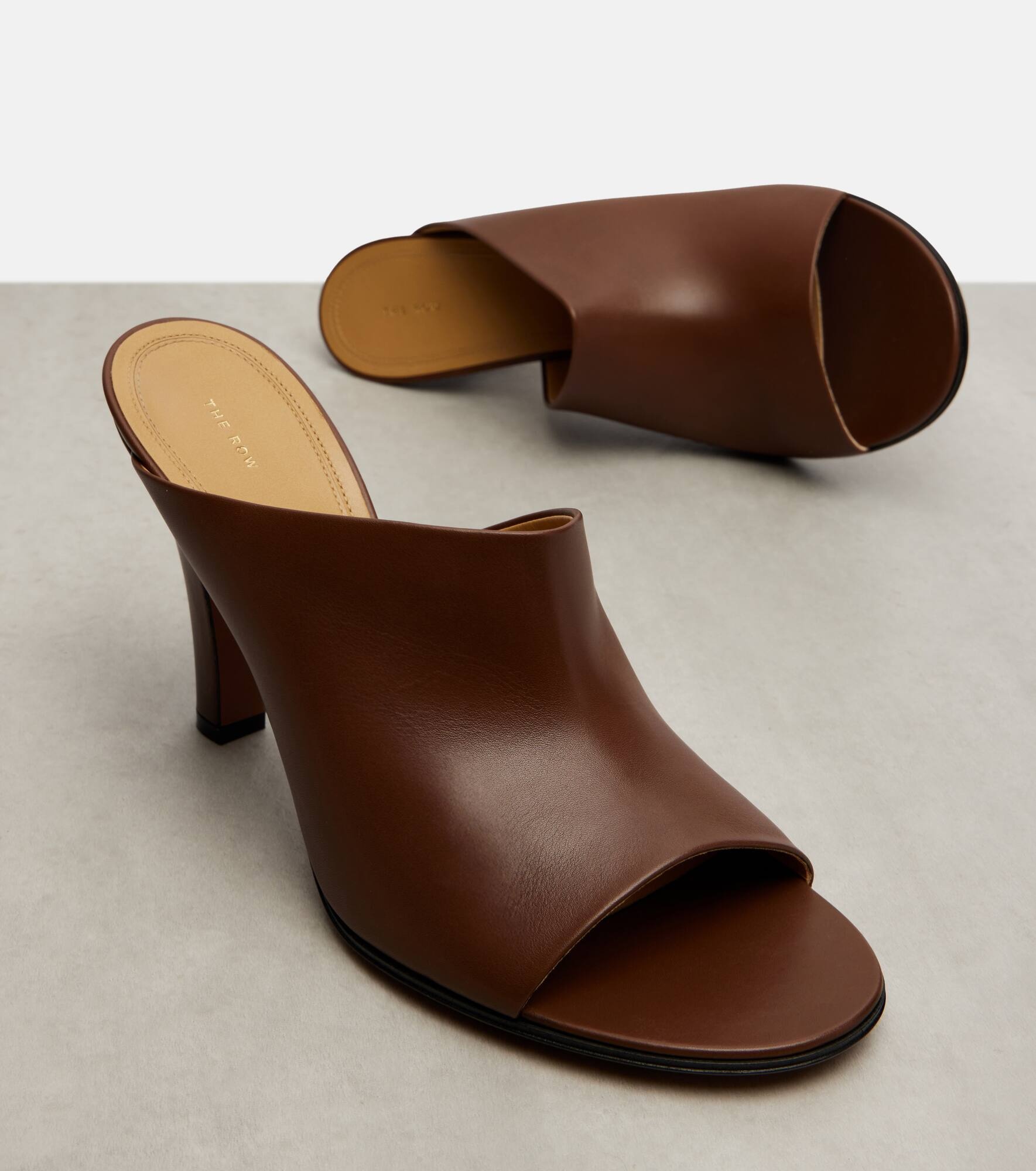 Signum 90 leather mules - 5