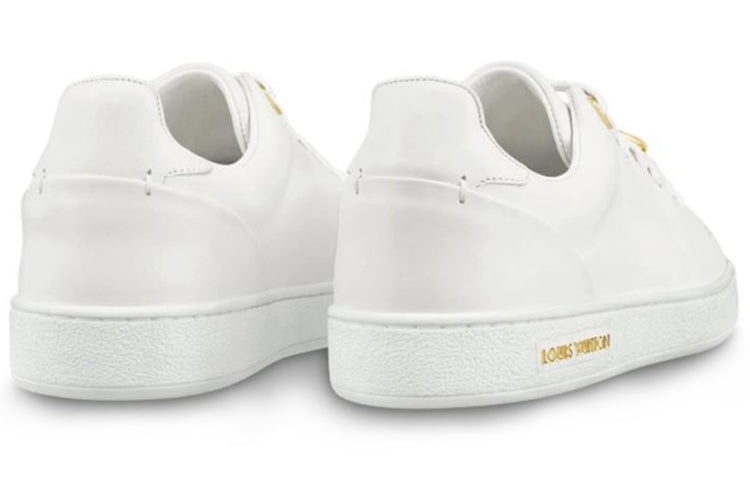 (WMNS) LOUIS VUITTON LV Frontrow Sports Shoes 'White Yellow' 1A2XOK - 3