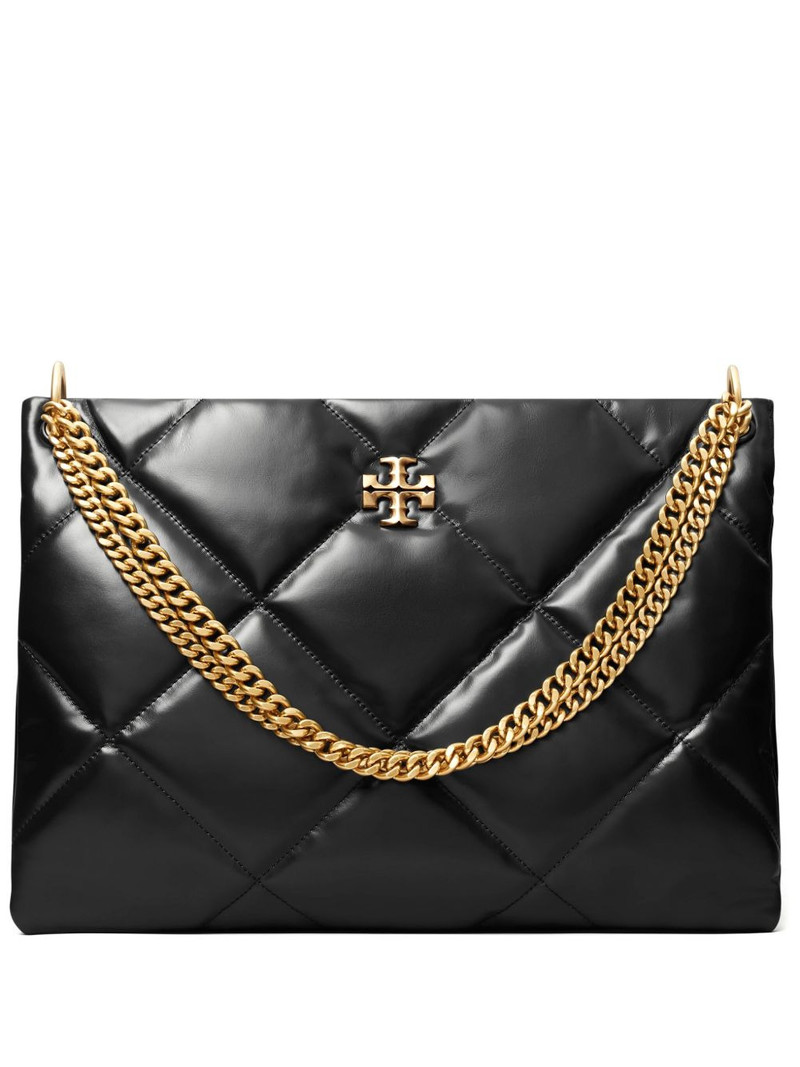 Kira diamond-quilted shoulder bag 1
