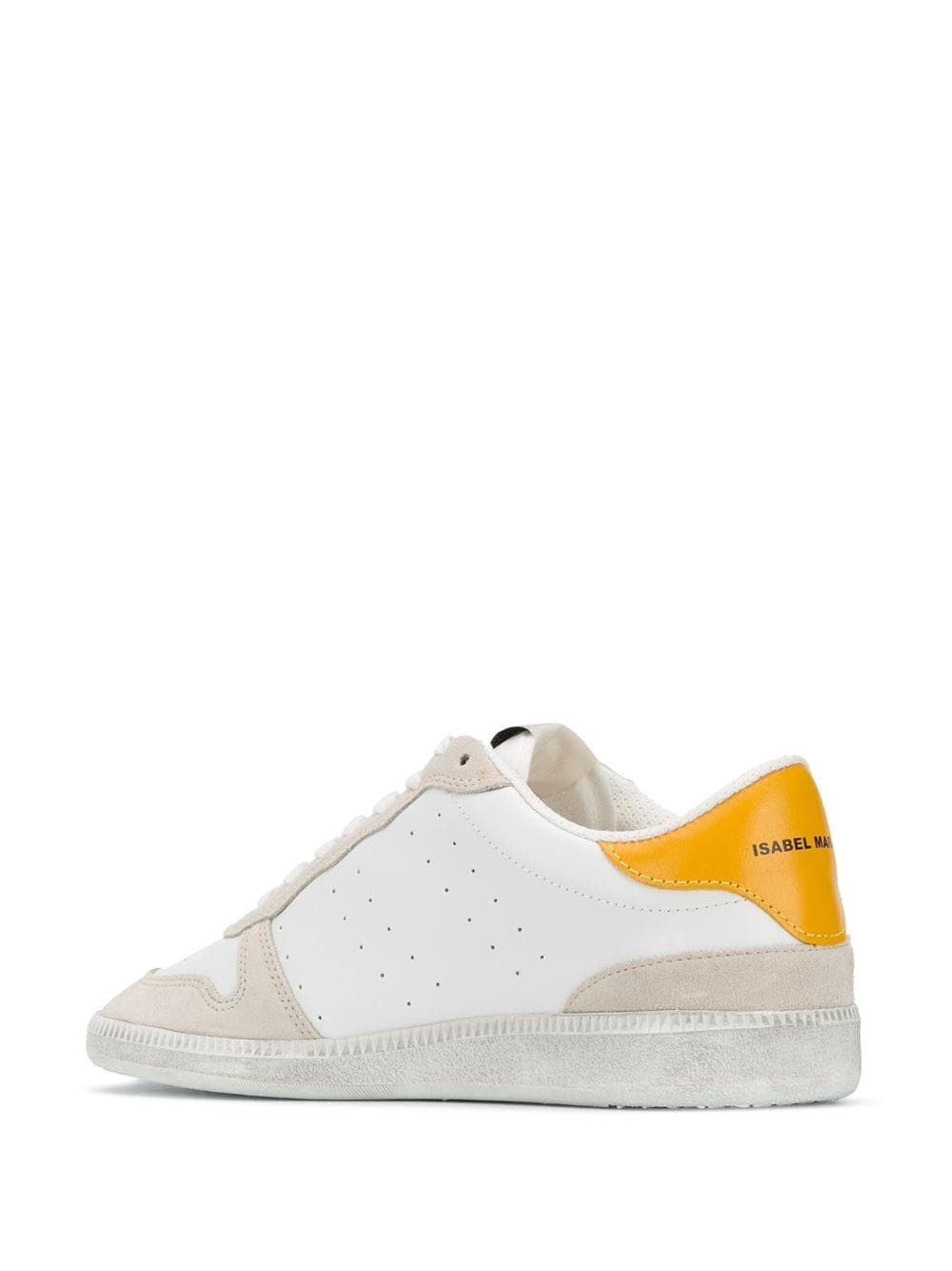 colour-block low-top trainers - 3