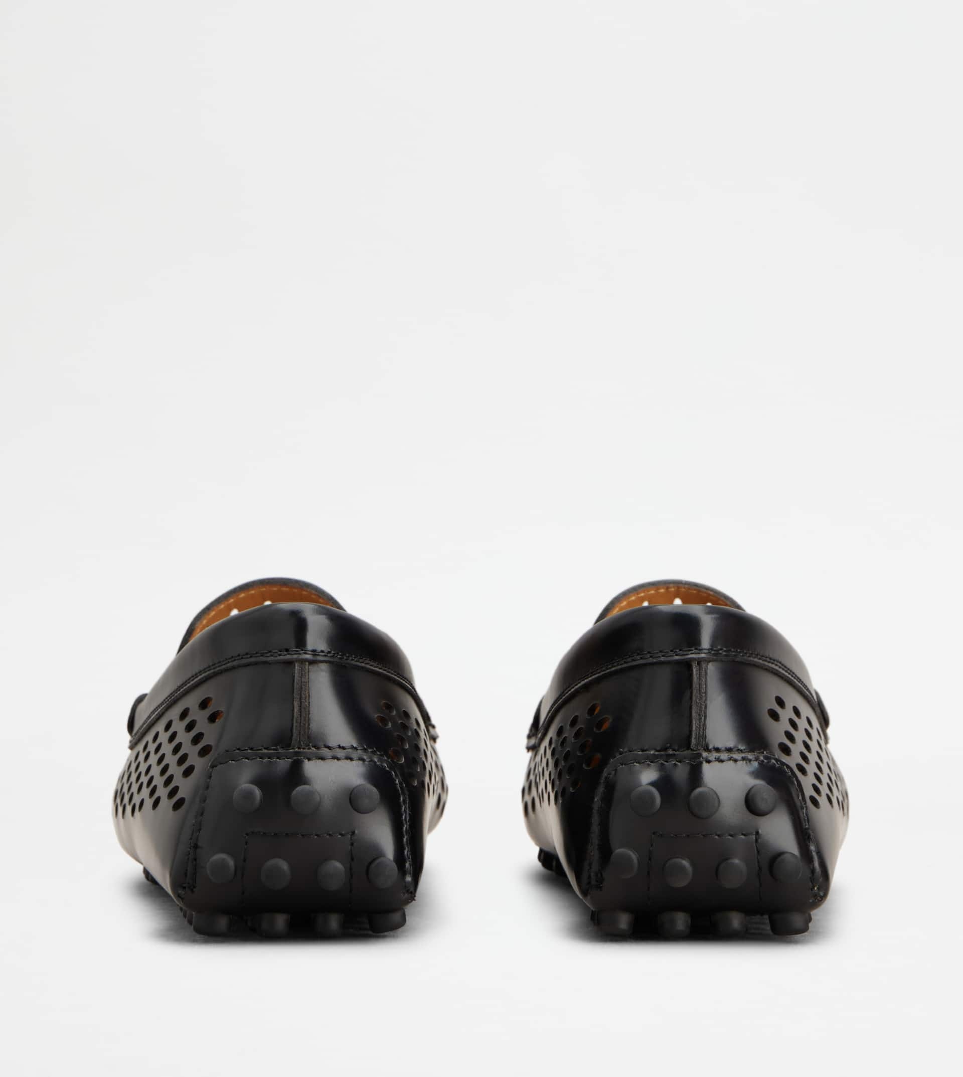 GOMMINO DRIVING SHOES IN LEATHER - BLACK - 2