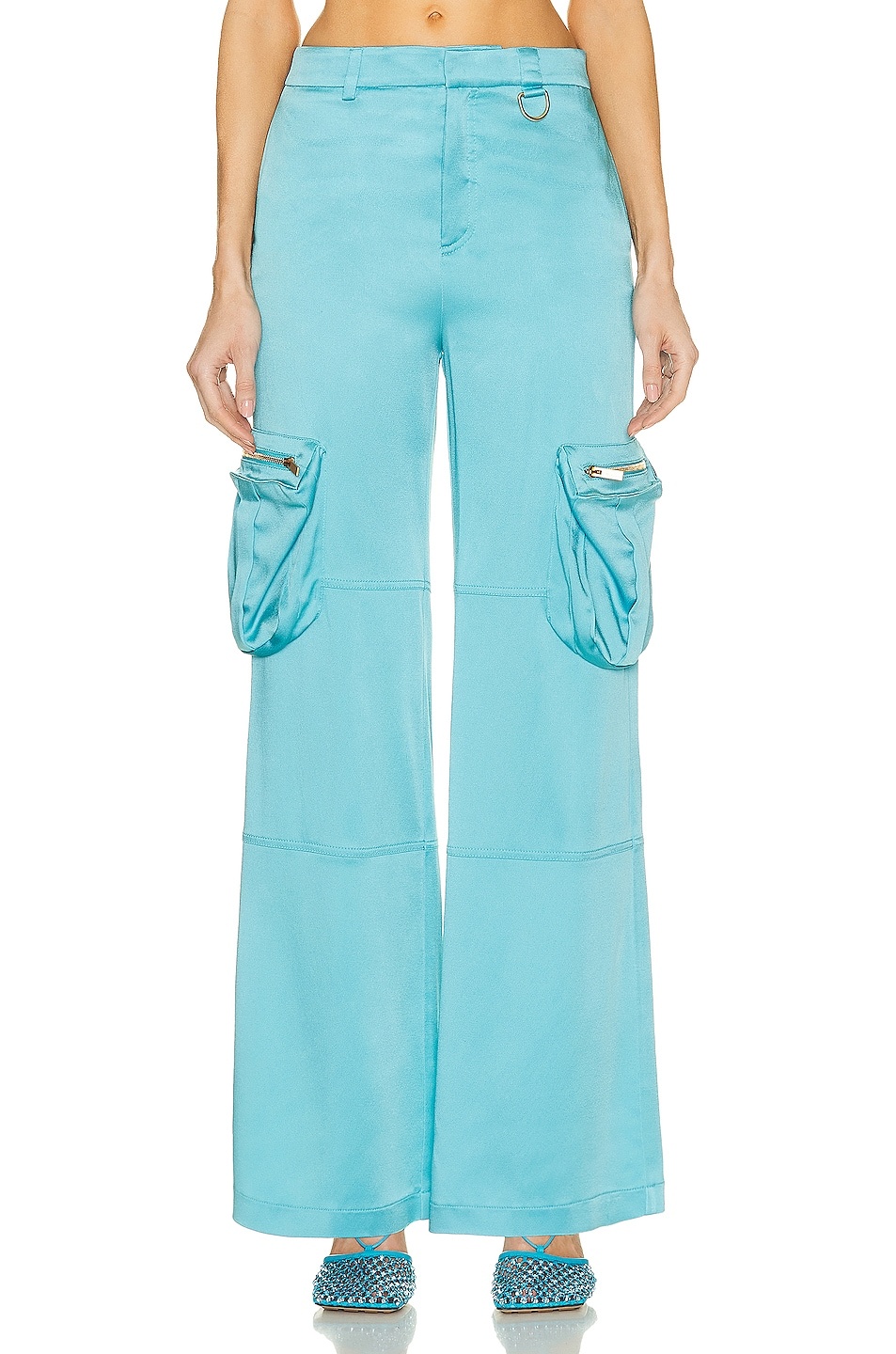 Wide Leg Cargo Pant - 1