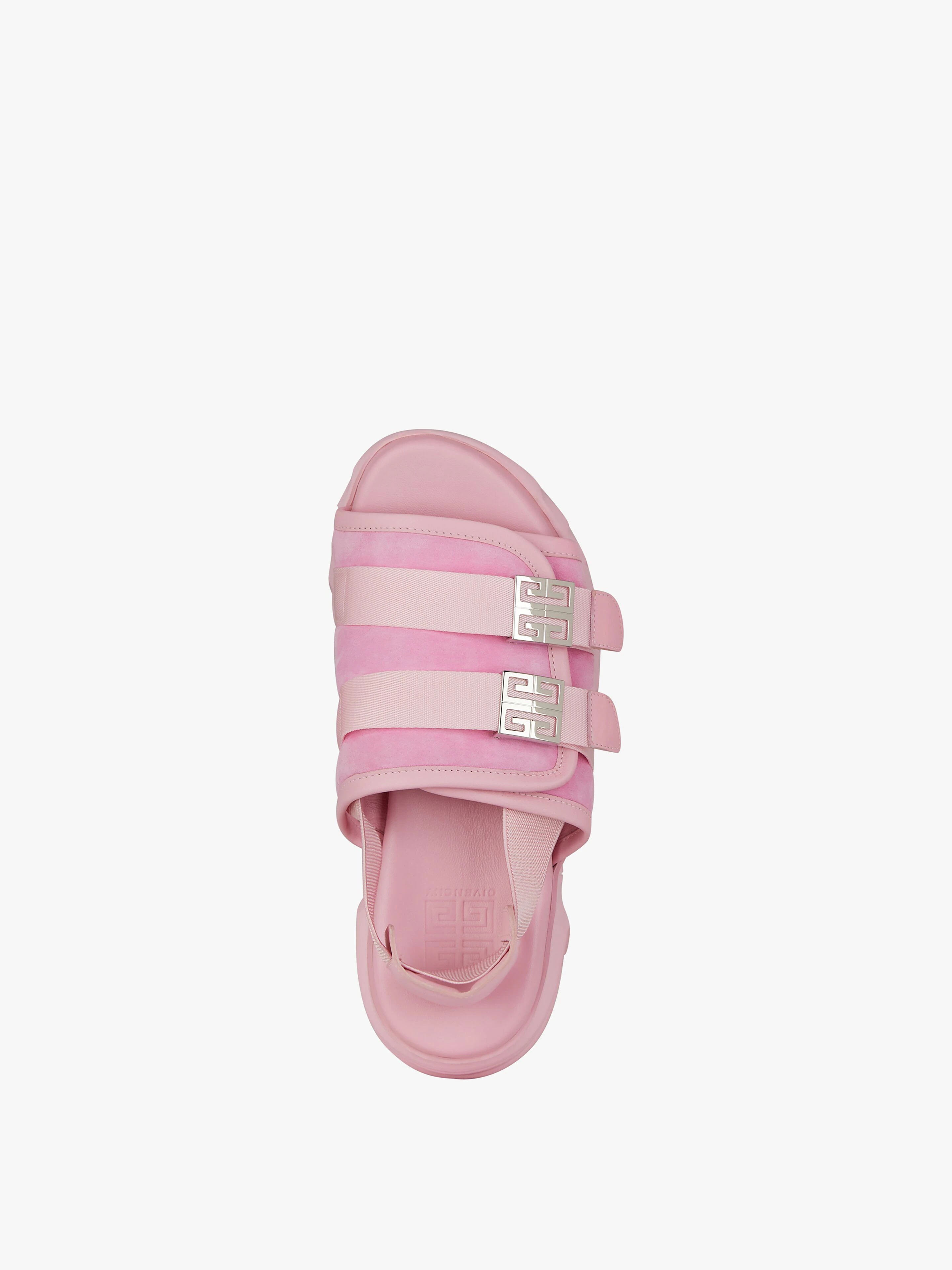 MARSHMALLOW SANDALS IN RUBBER, SUEDE, AND LEATHER - 4