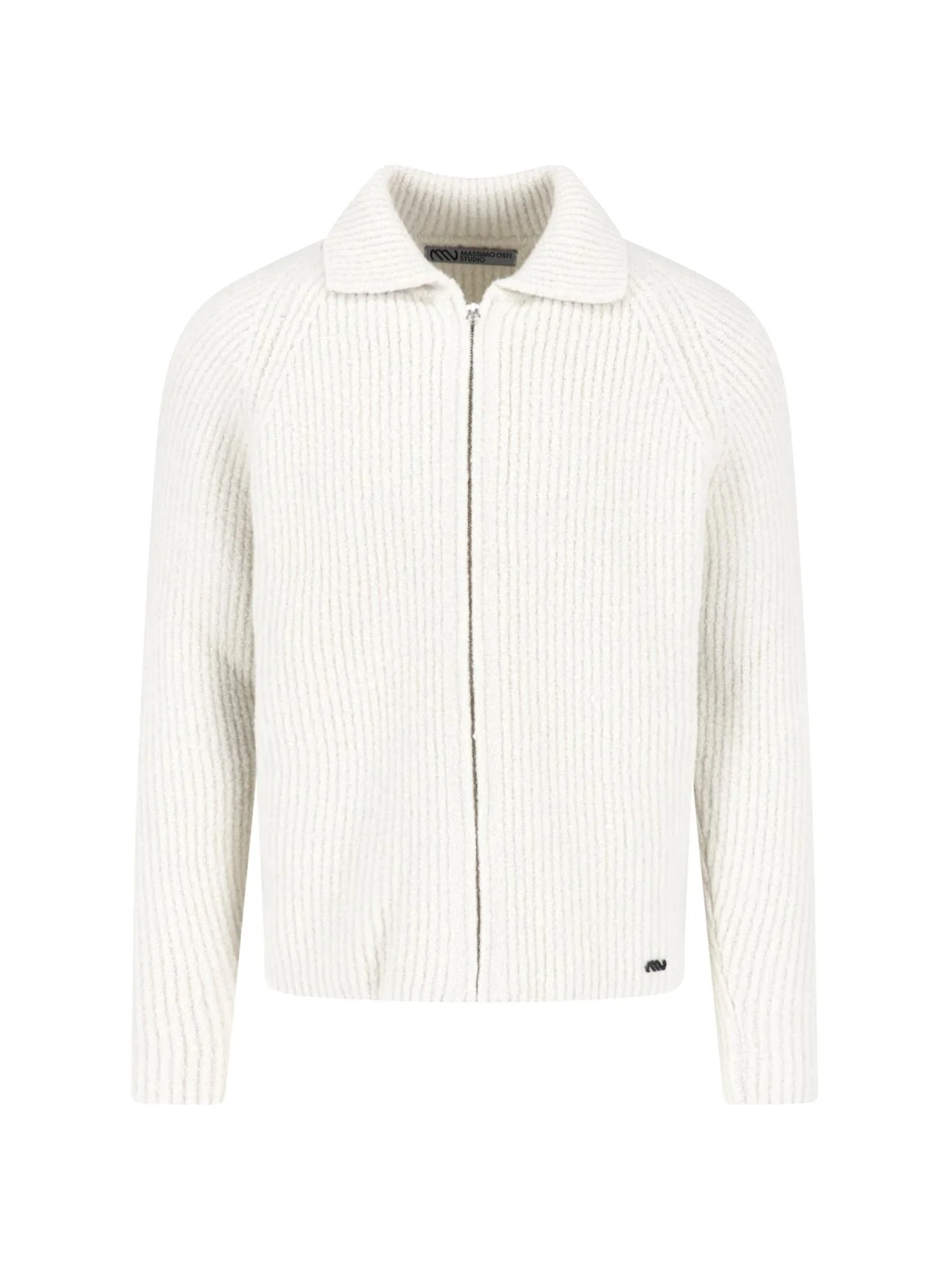 LANA-BLEND ZIP CARDIGAN - 1