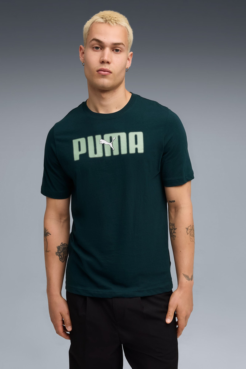 PUMA PUMA Essentials Logo Lab Men's Tee outlook