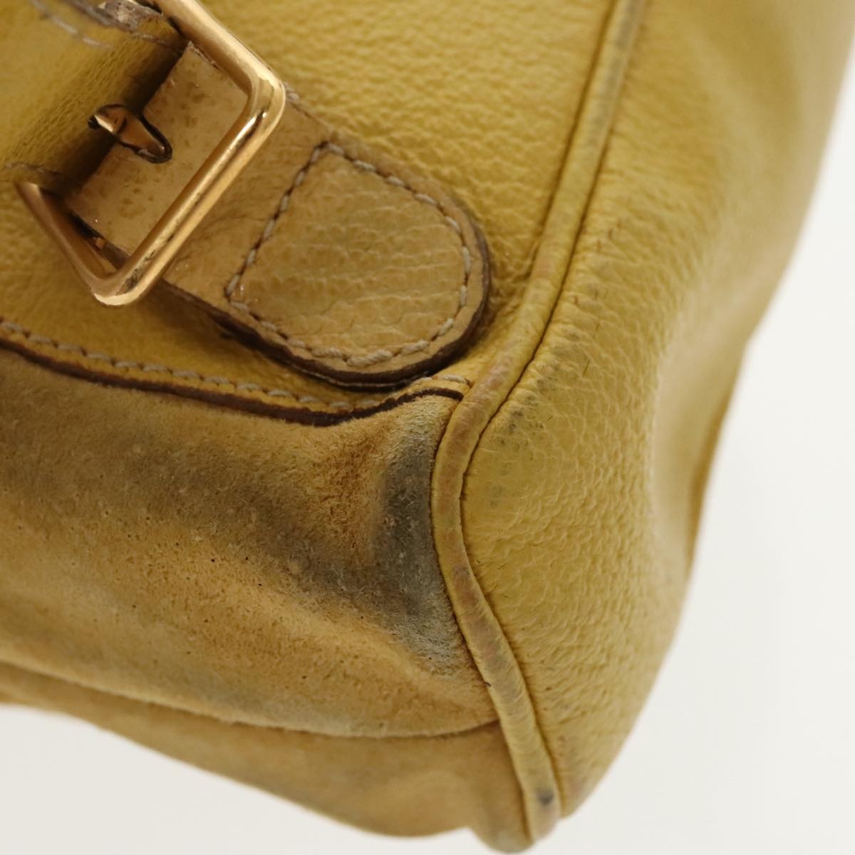 GUCCI Bamboo Backpack Suede Leather Yellow Gold 003 2058 003 2058 - 16