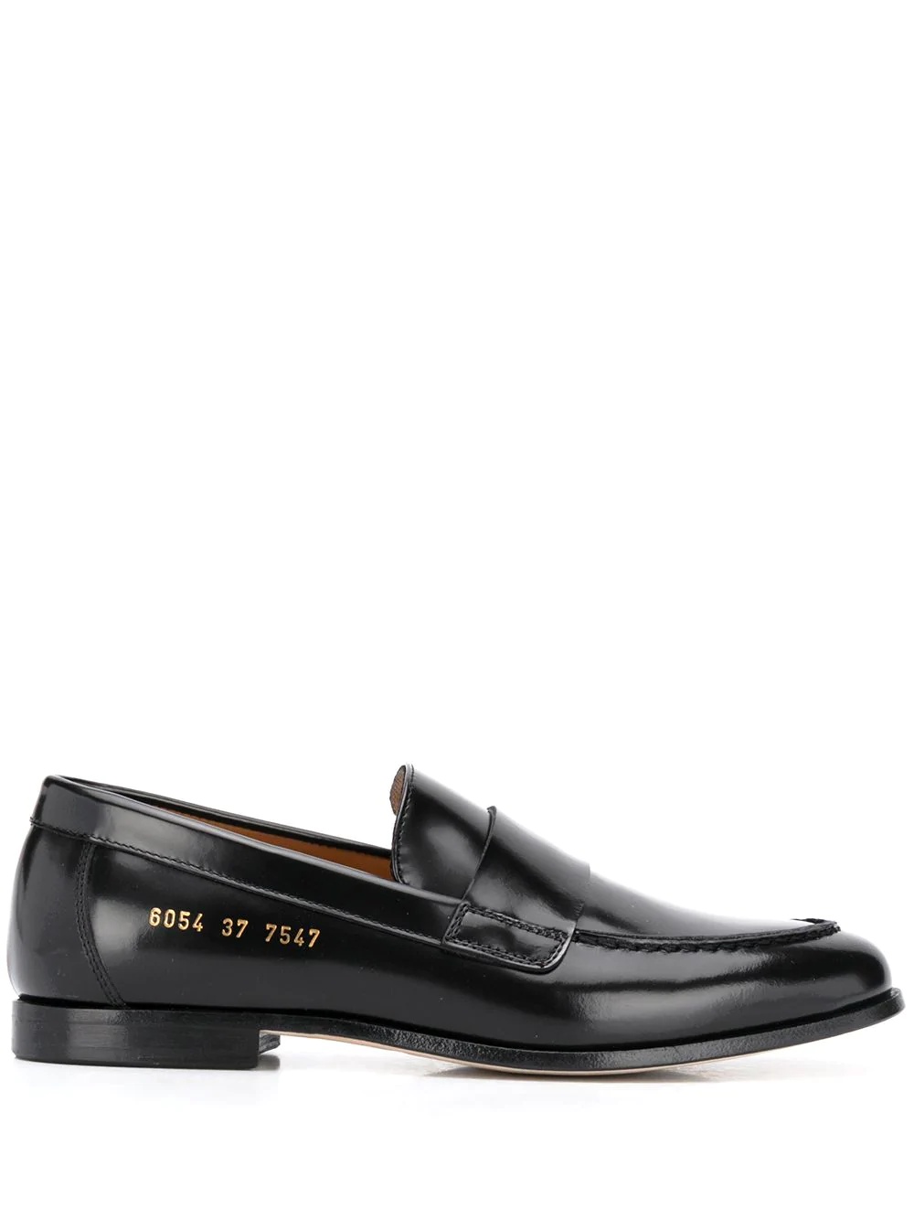 slip-on leather loafers - 1