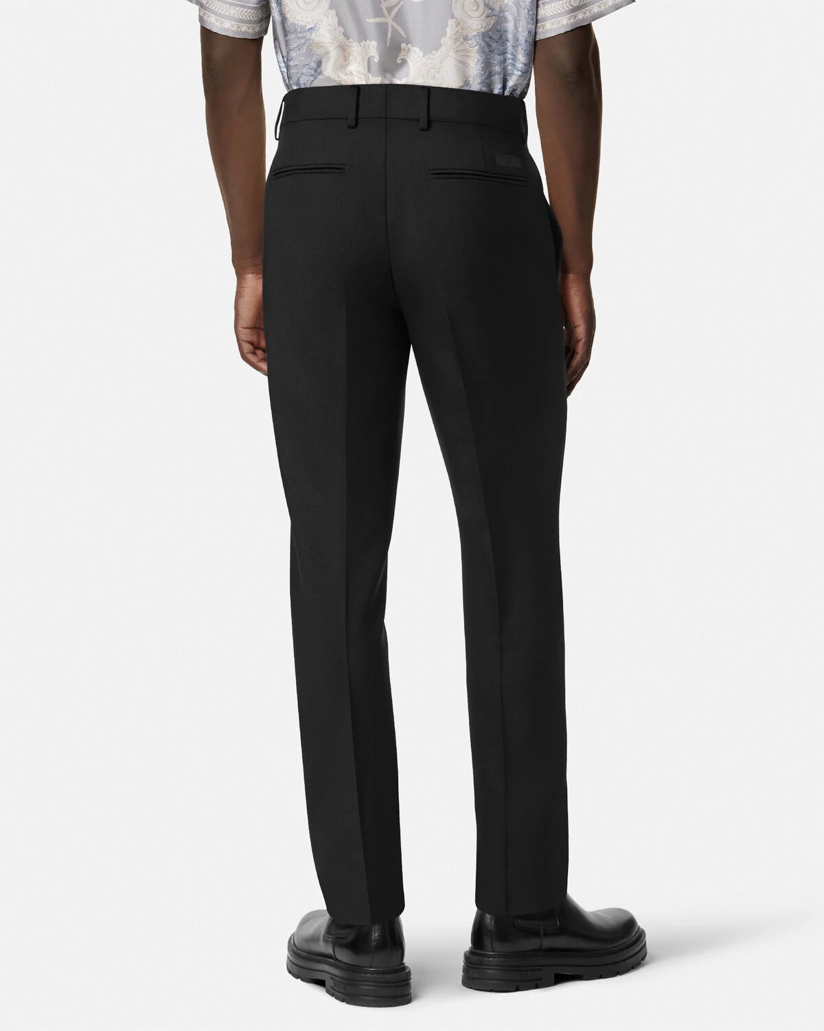 Mohair-Blend Formal Pants - 5