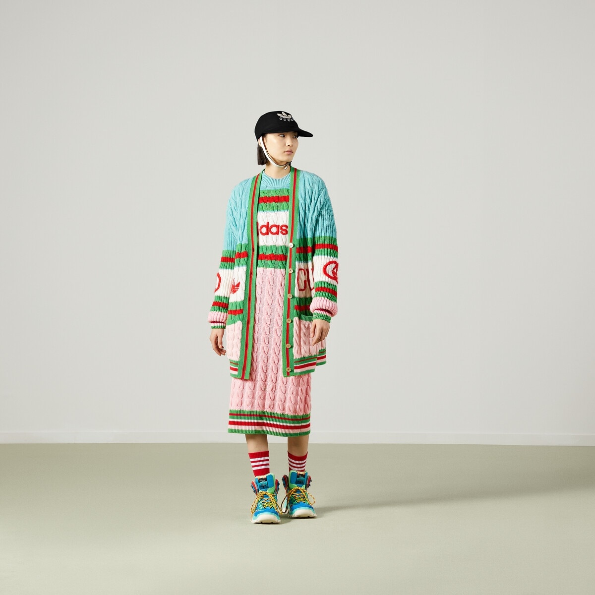 adidas x Gucci wool dress - 2
