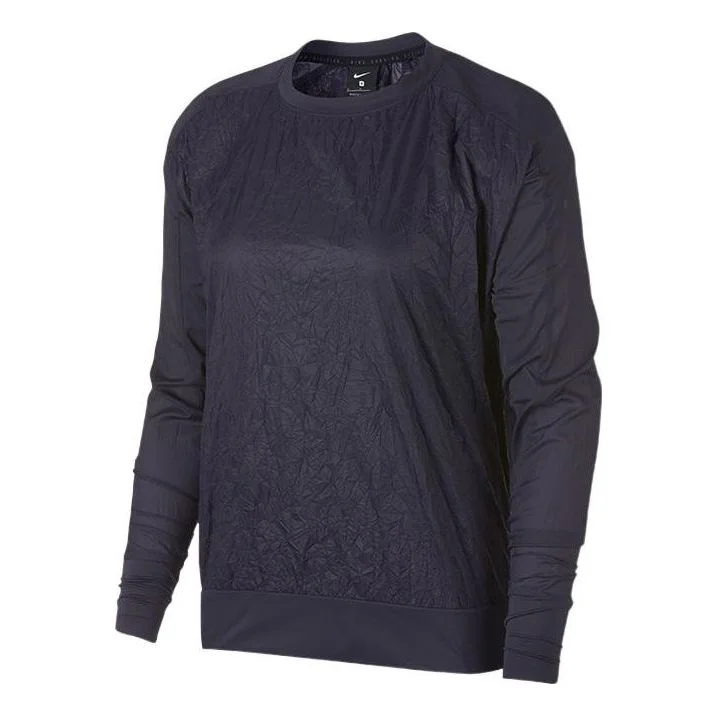 (WMNS) Nike Run Division Pullover 'Grey' 929129-081 - 1