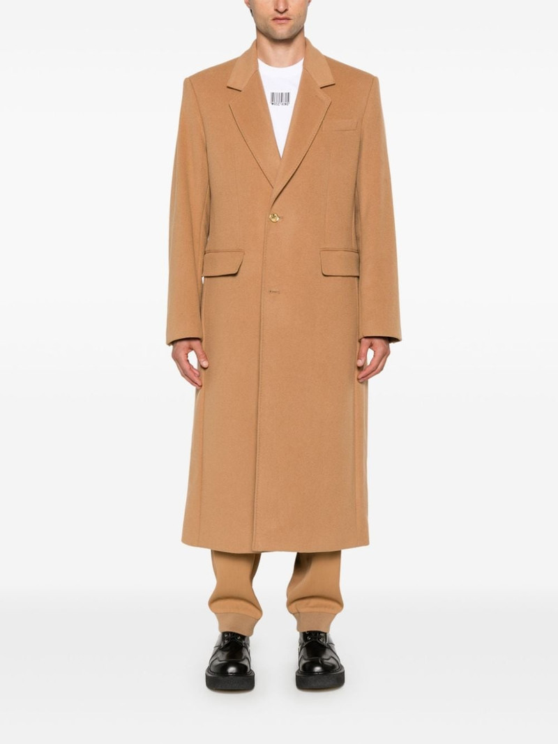 Moschino single-breasted coat outlook