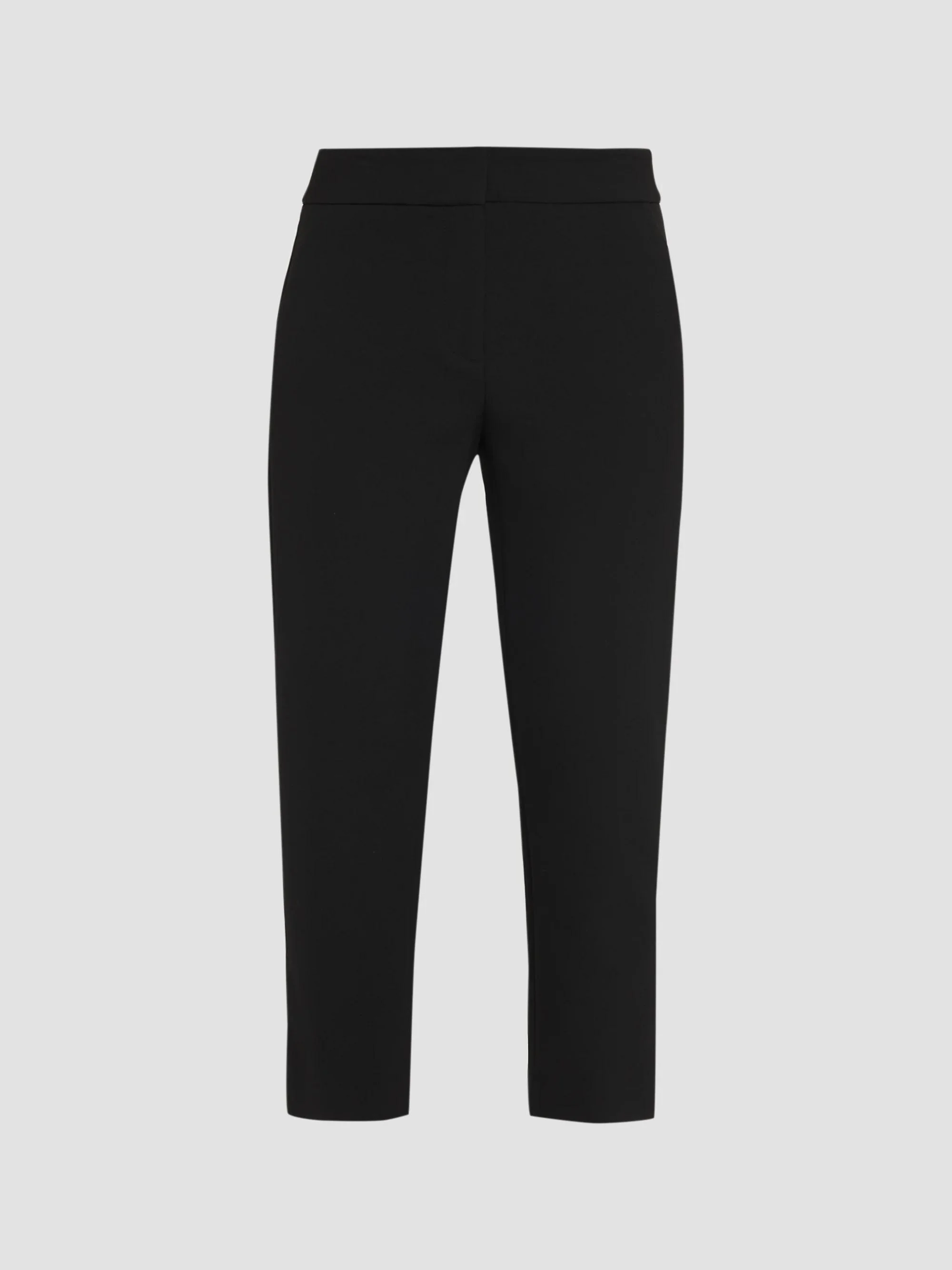 Women's Renzo Crop Cigarette Pants - Black - 1