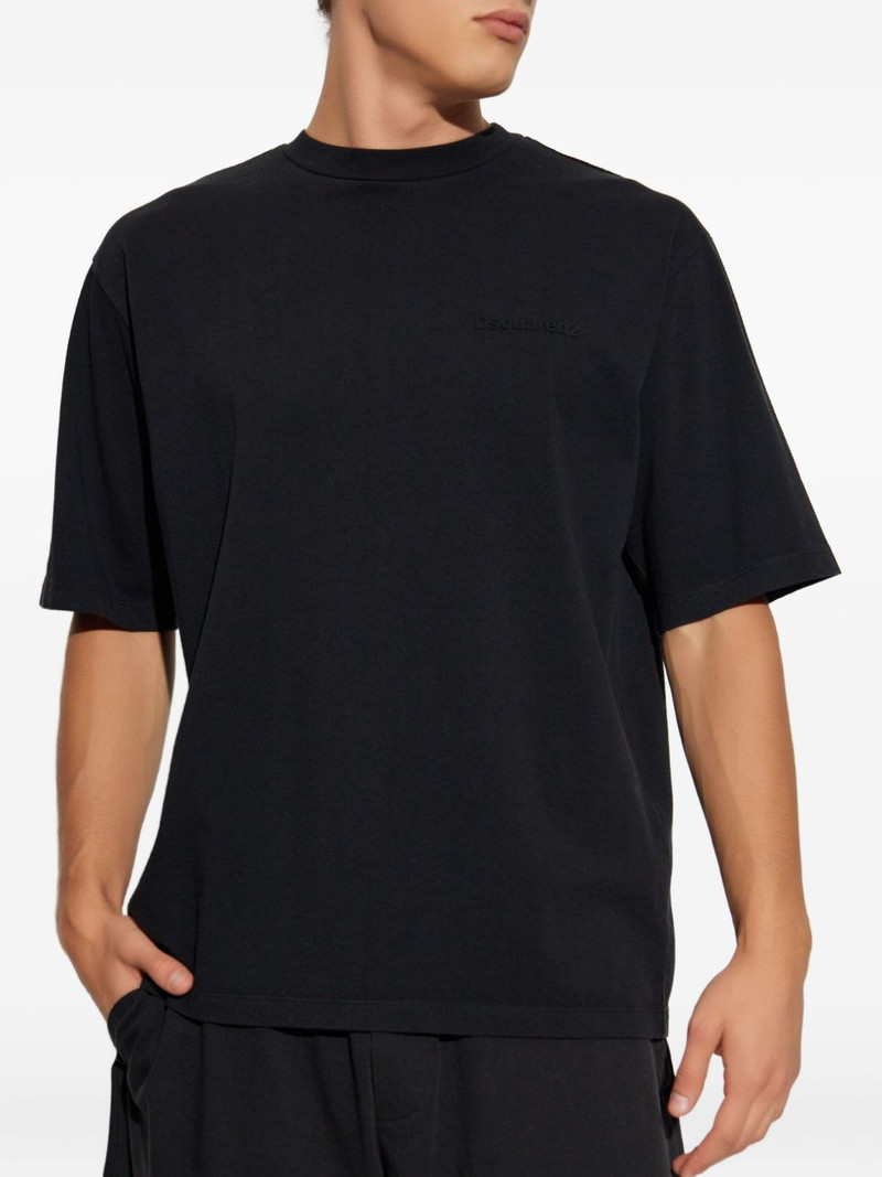 logo-embroidered short-sleeve T-shirt 3