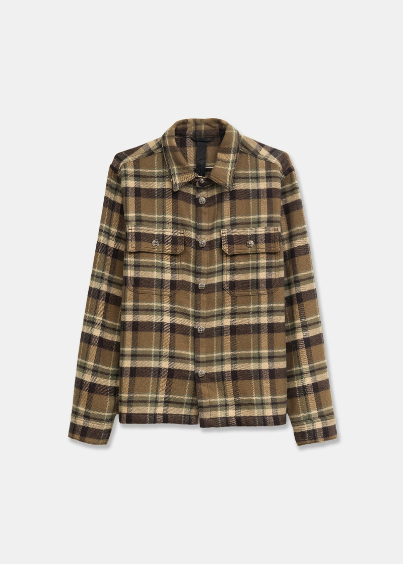 Chrome Hearts Green Plaid Workdog Jacket Size 1