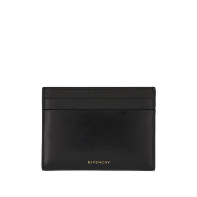 Givenchy G Cut Cardholder in 4G Coated Canvas in Black outlook