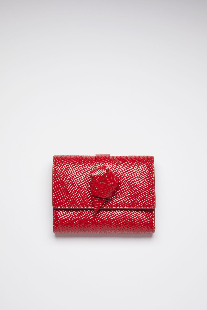 Musubi folded wallet - Bright Red 1