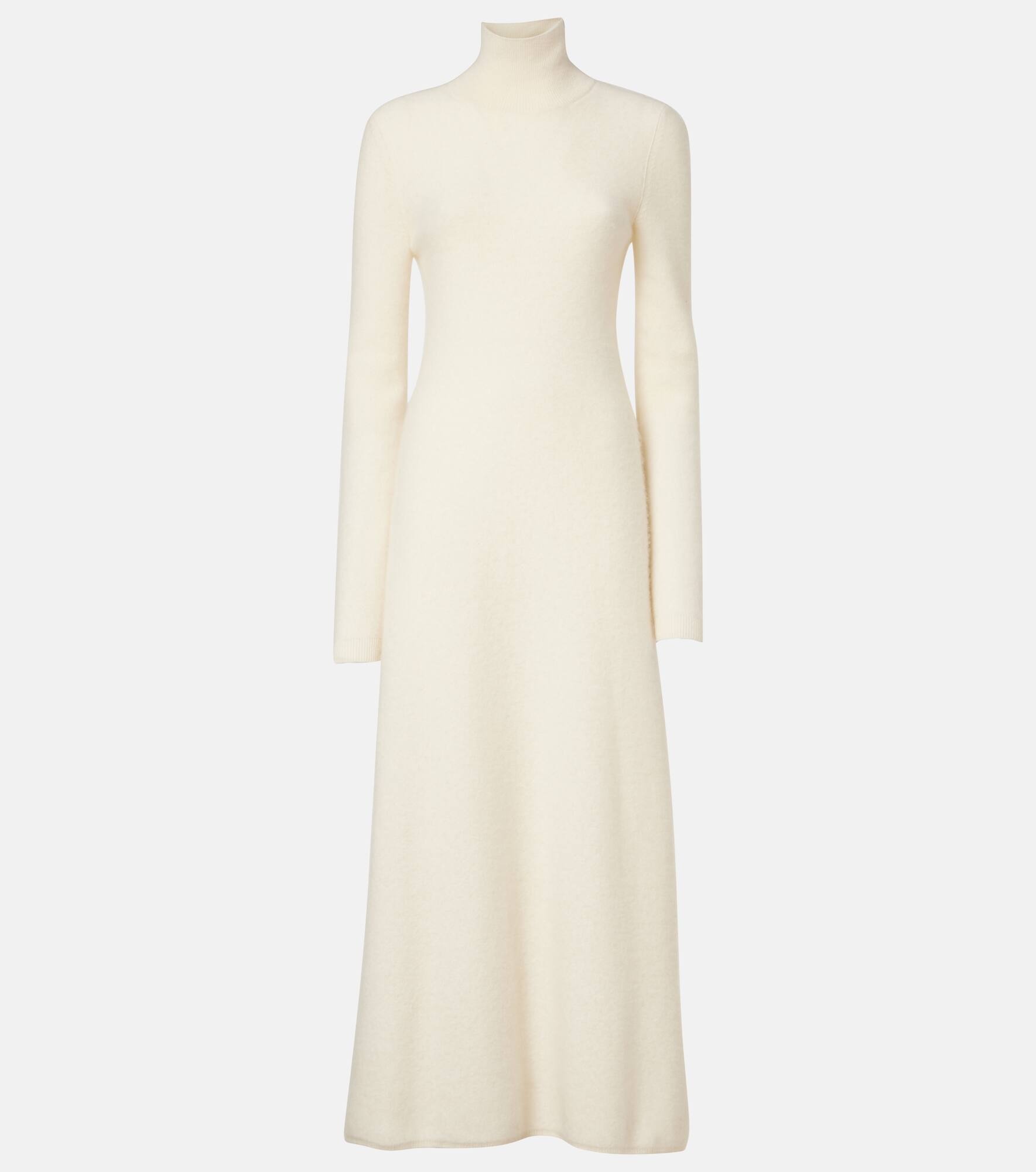 Cashmere midi dress - 1