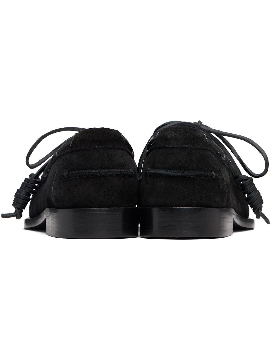 Black Suede Boat Shoes - 2