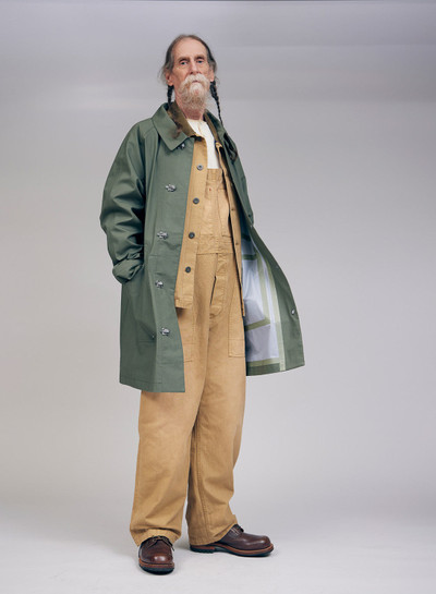 Nigel Cabourn Factory Mac in Army outlook