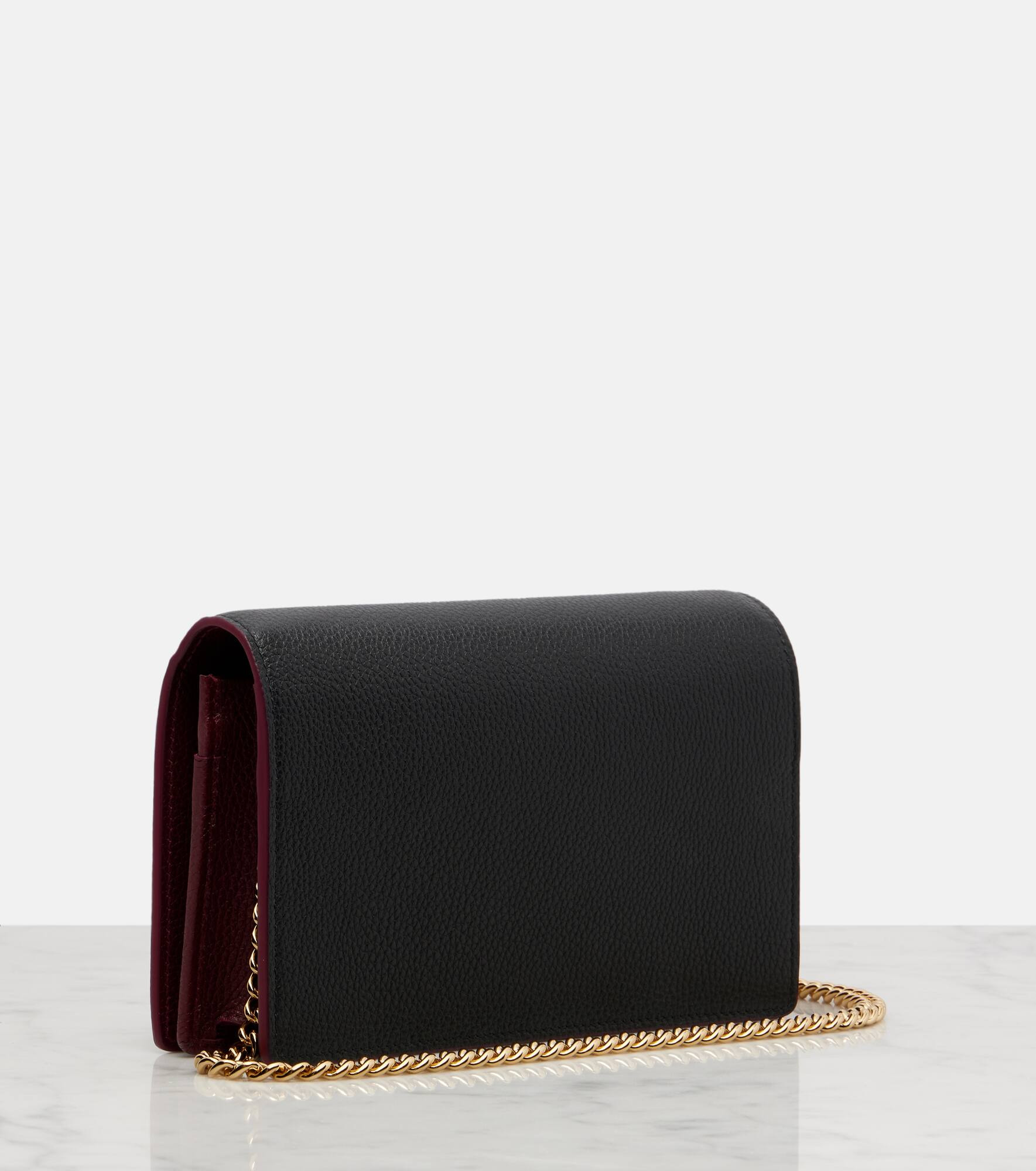 GG Petite Marmont leather wallet on chain - 4