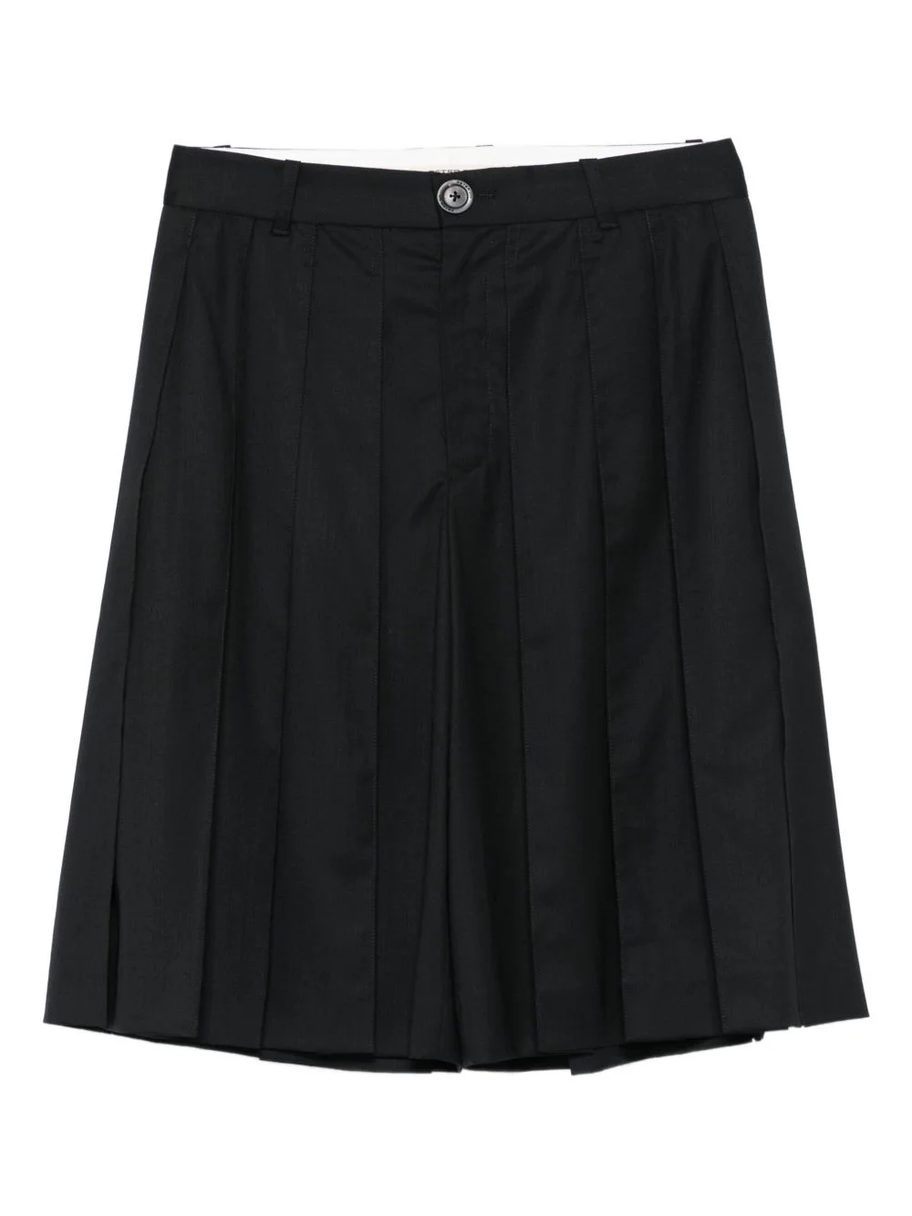 pleated shorts - 1
