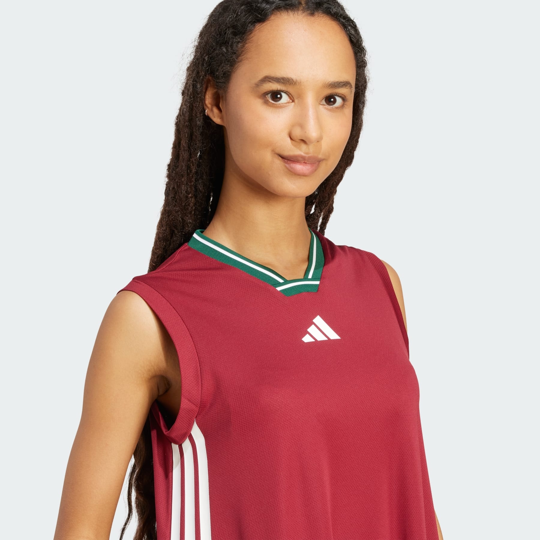 Tiro Cut 3-Stripes Soft Mesh Long Dress - 5