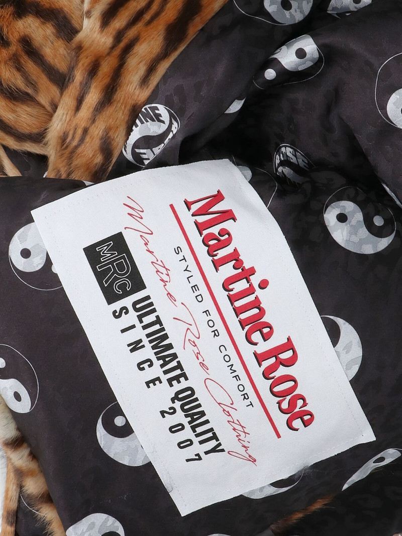padded animal-print scarf 3