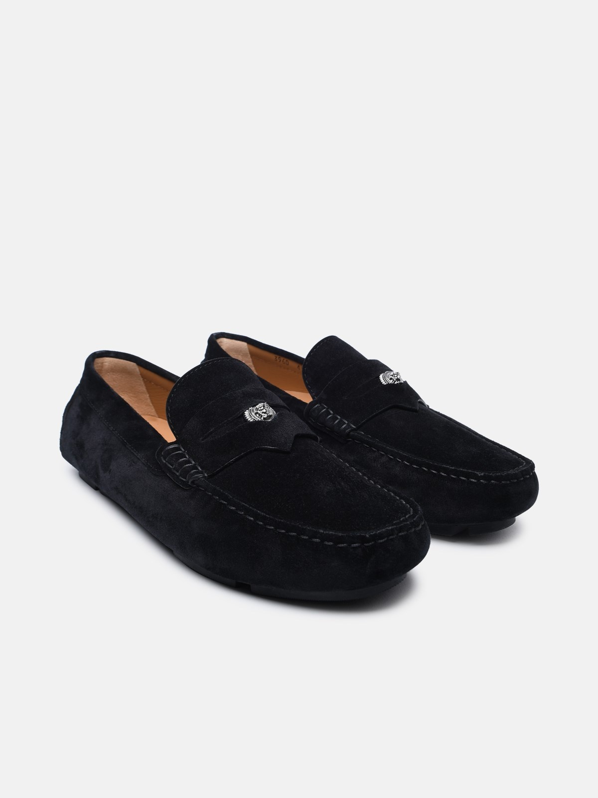 BLACK SUEDE LOAFERS - 2