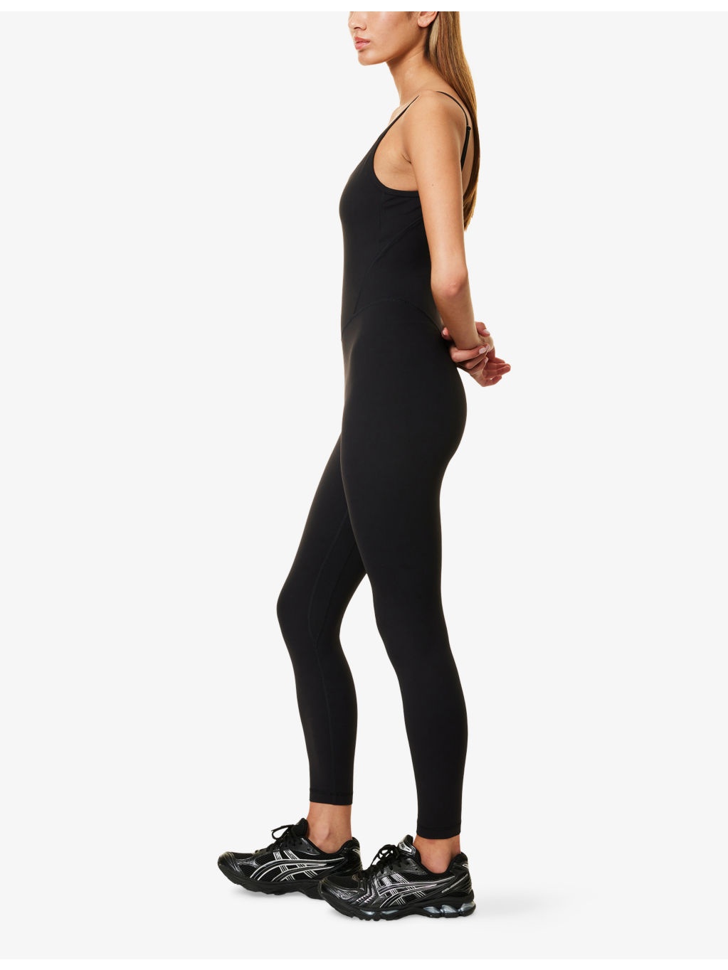 Align V-back Stretch-Jersey Bodysuit - 3