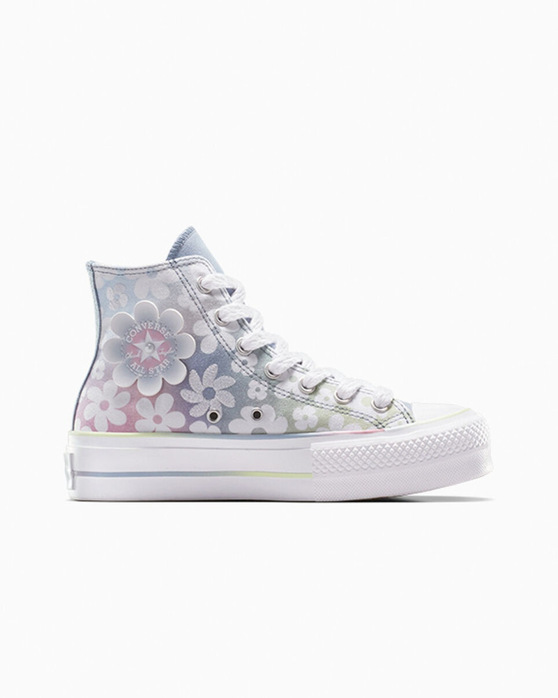 Chuck Taylor All Star Lift Platform Gradient Flowers - 1