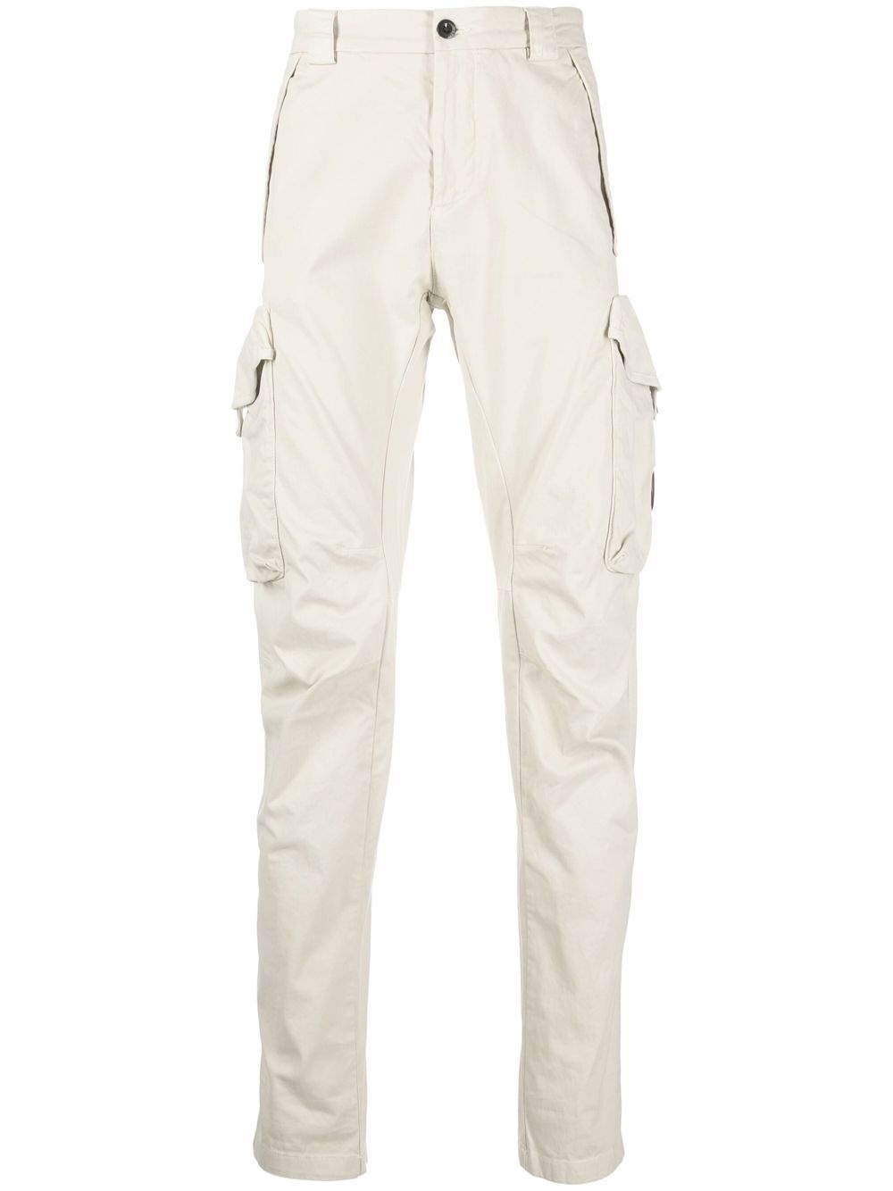 lens-embellished cargo trousers - 1