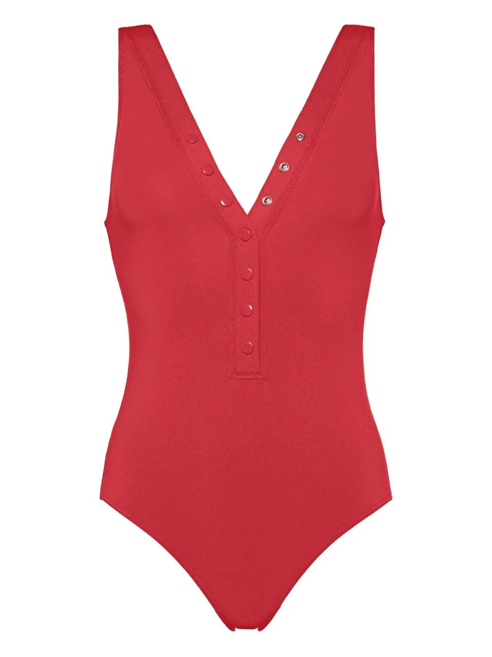 Icône button-front tank swimsuit - 1