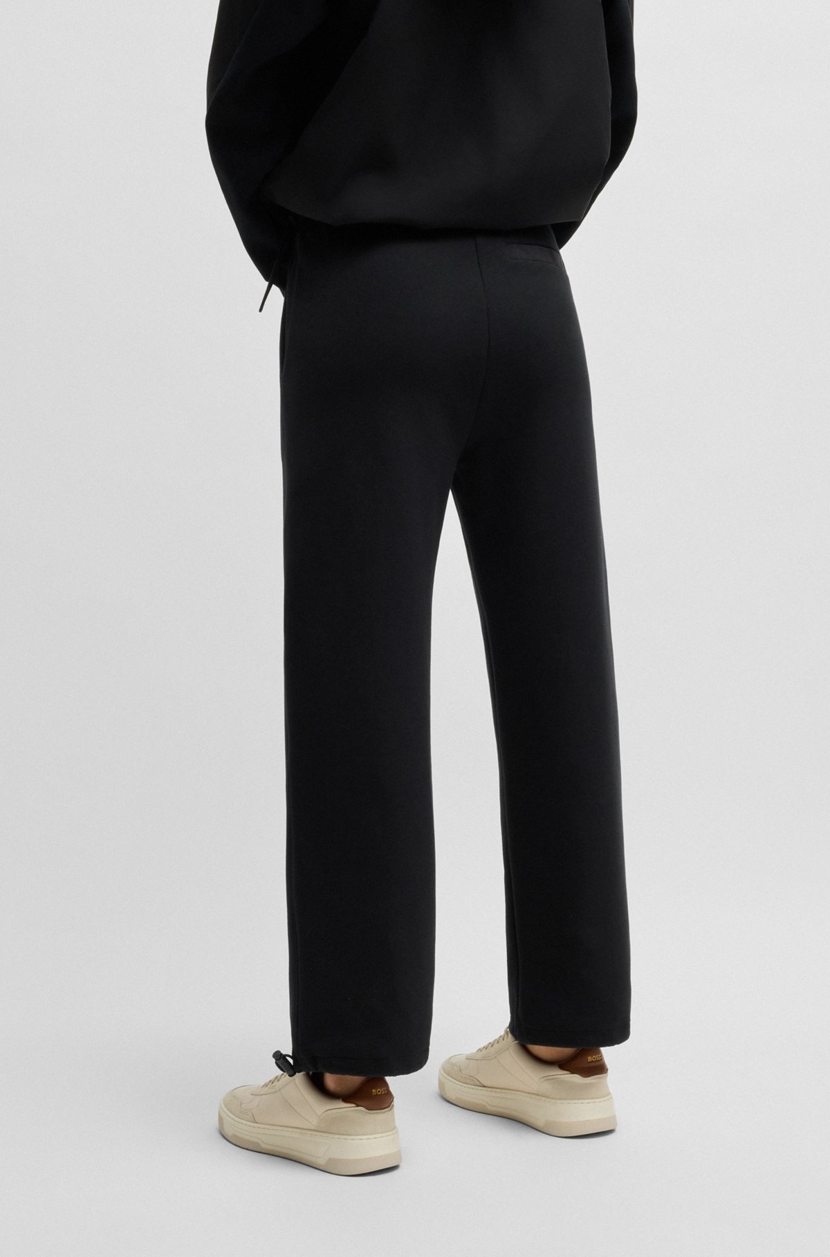 TRACKSUIT BOTTOMS WITH ADJUSTABLE HEMS - 4