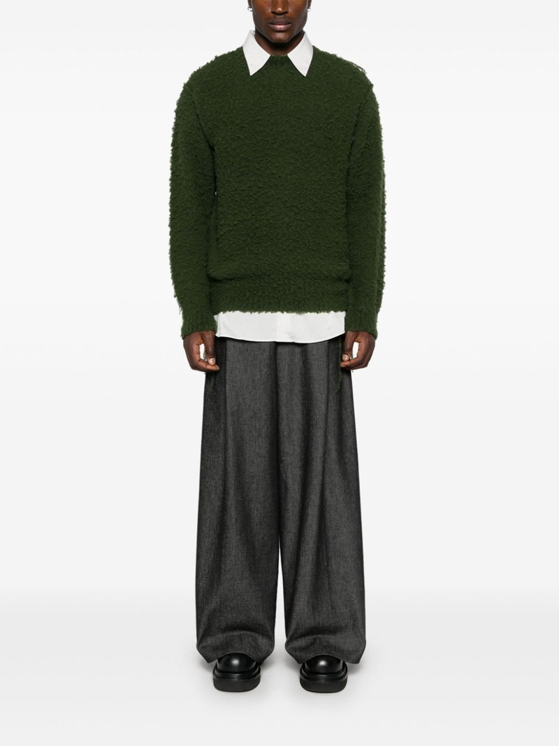 sacai pilled sweater outlook