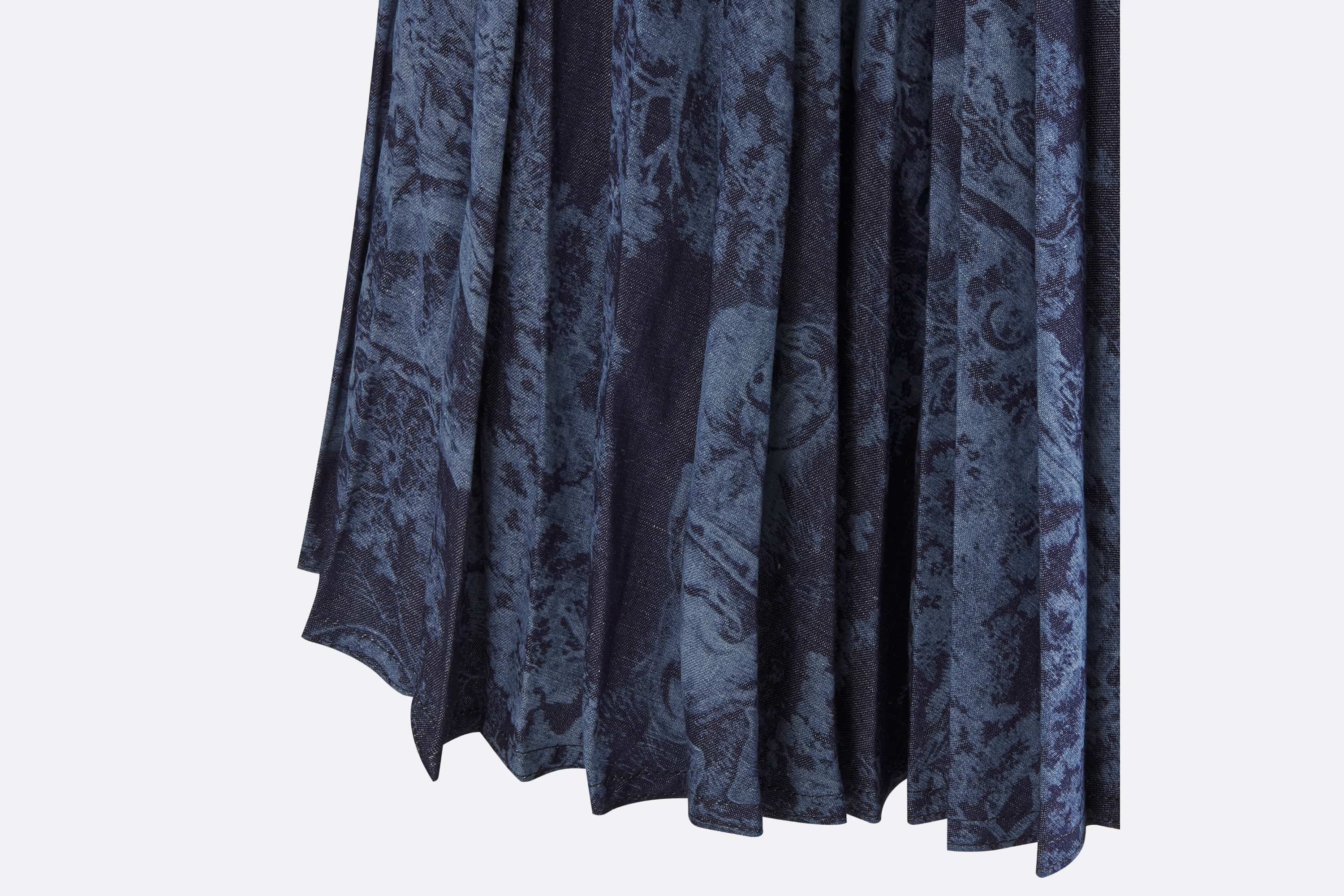 Dioriviera Pleated Mid-Length Skirt - 3