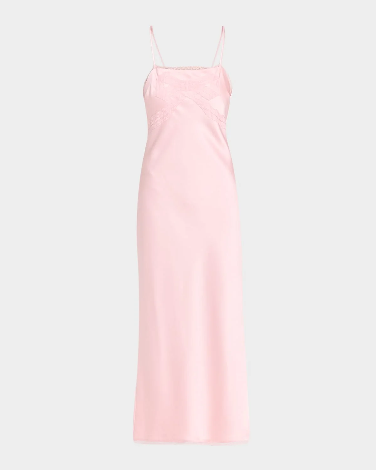 Isolie Lace Bow Crepe Midi Dress - 1