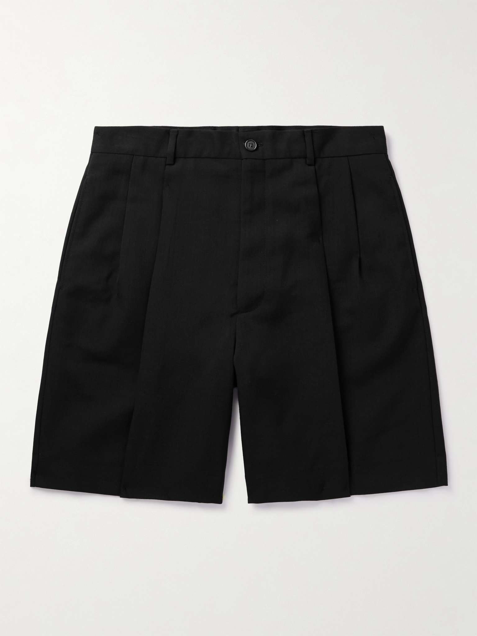 ACNE STUDIOS TAILORED PLEATED SHORTS 46