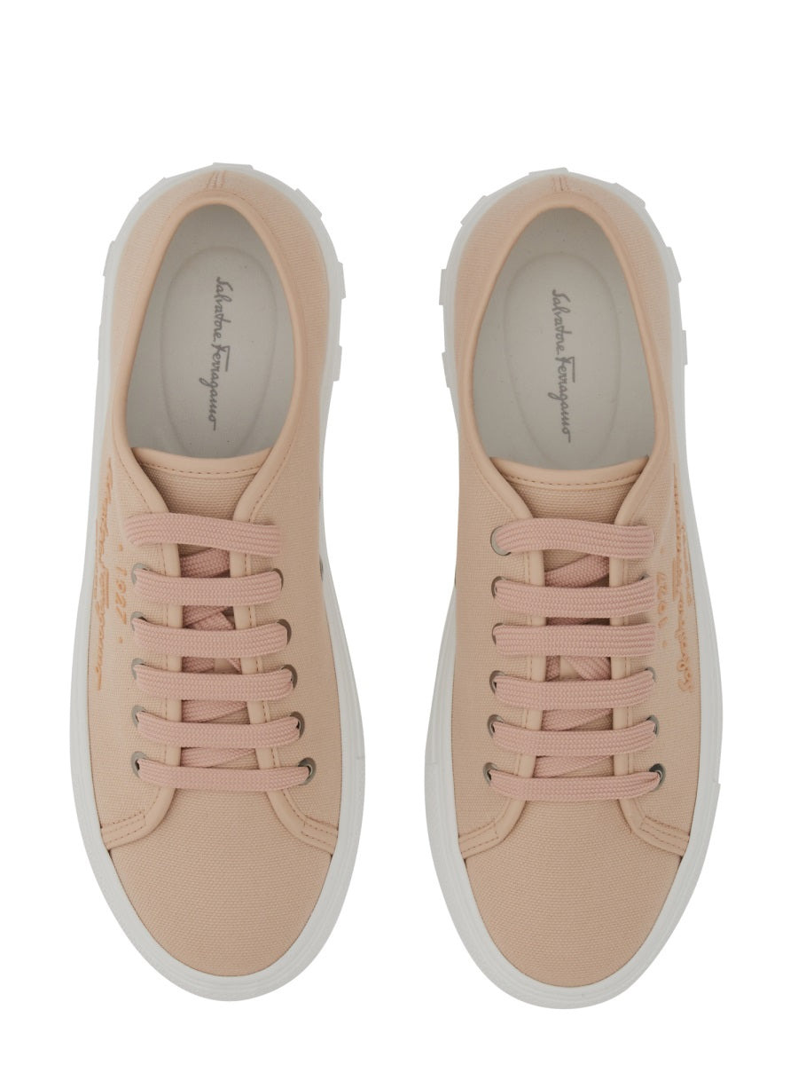 Ferragamo Women Sneaker With Logo - 2