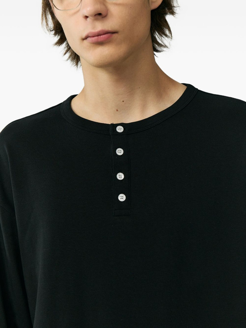 Dunst buttoned long-sleeve T-shirt outlook