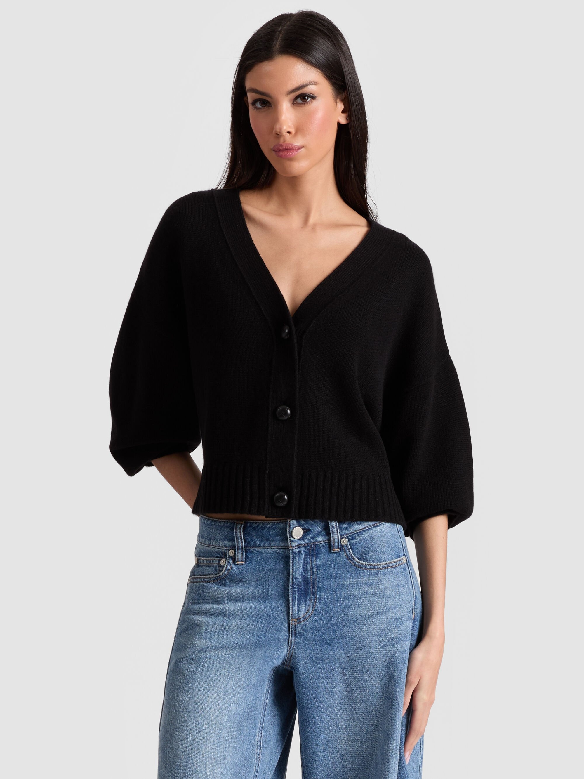 ATTICUS CROPPED CARDIGAN - 2