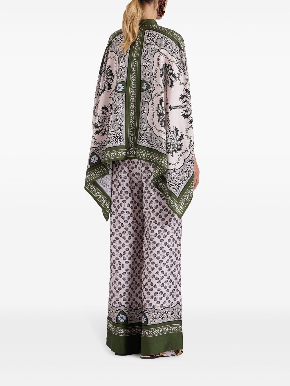 printed palazzo pants - 3