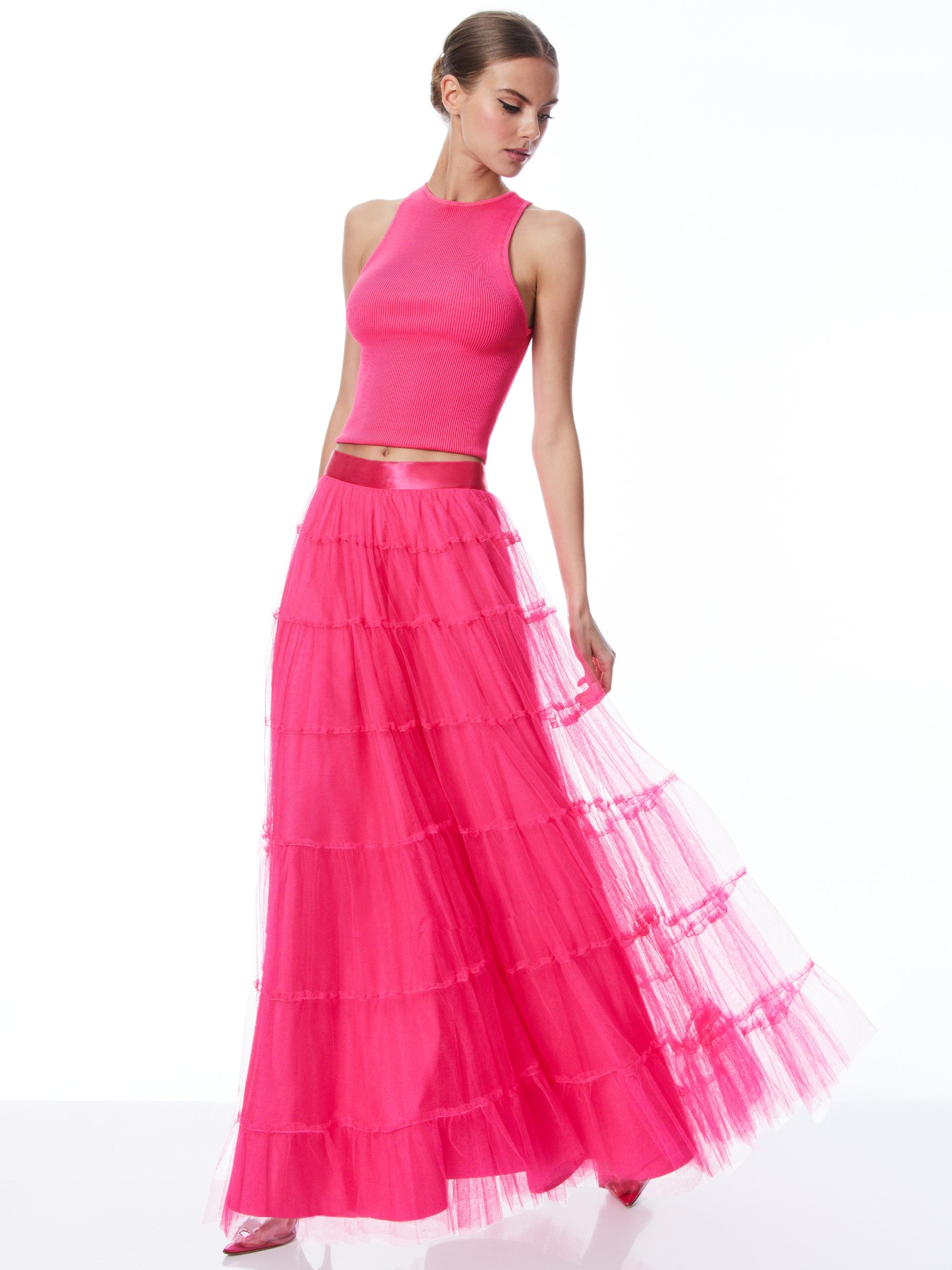 DARCY TULLE MAXI SKIRT - 6
